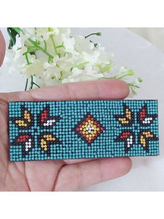 Accessories - NWT Western Multicolor Seed Bead Hair Pin